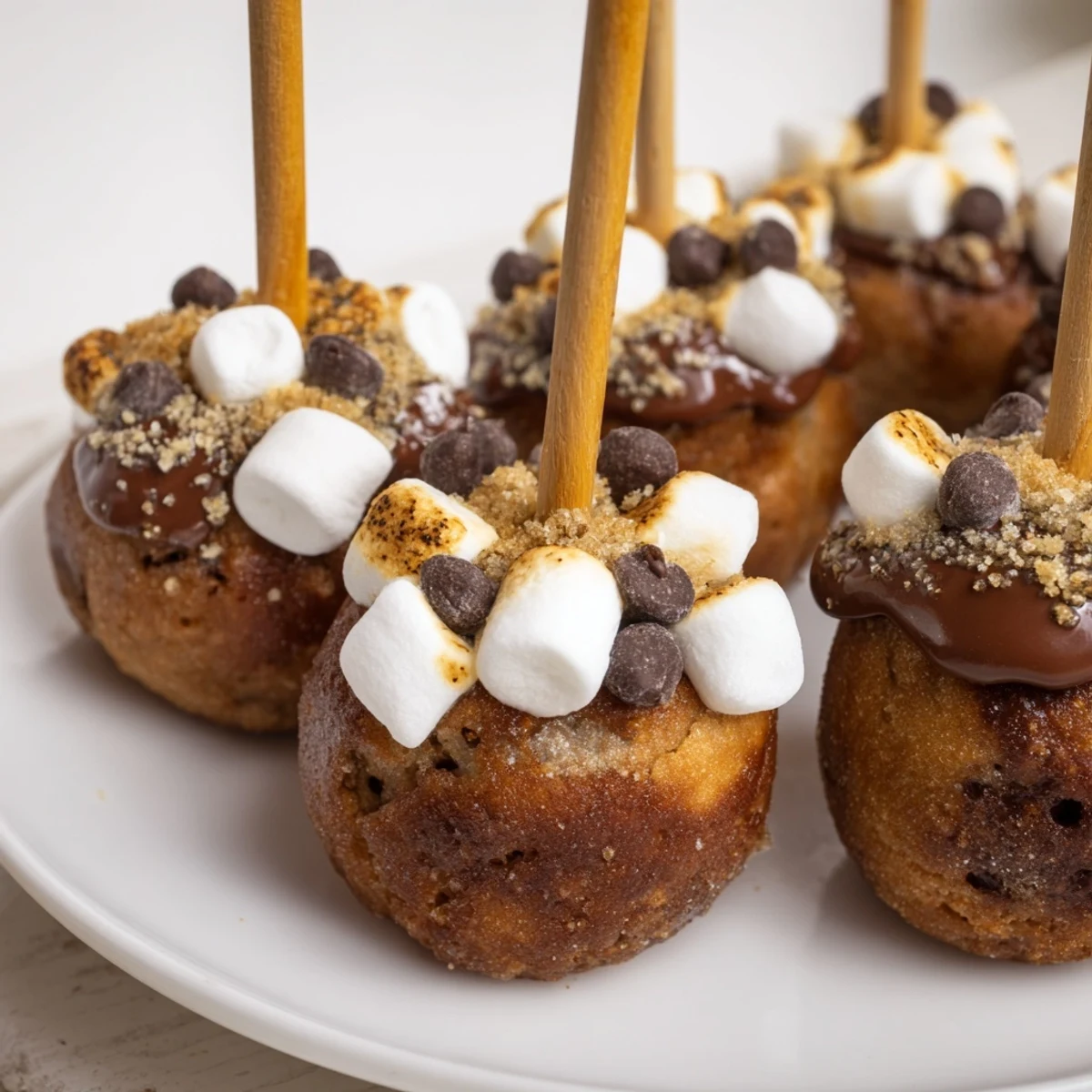 Smores Cinnamon Sweet Tea Pops