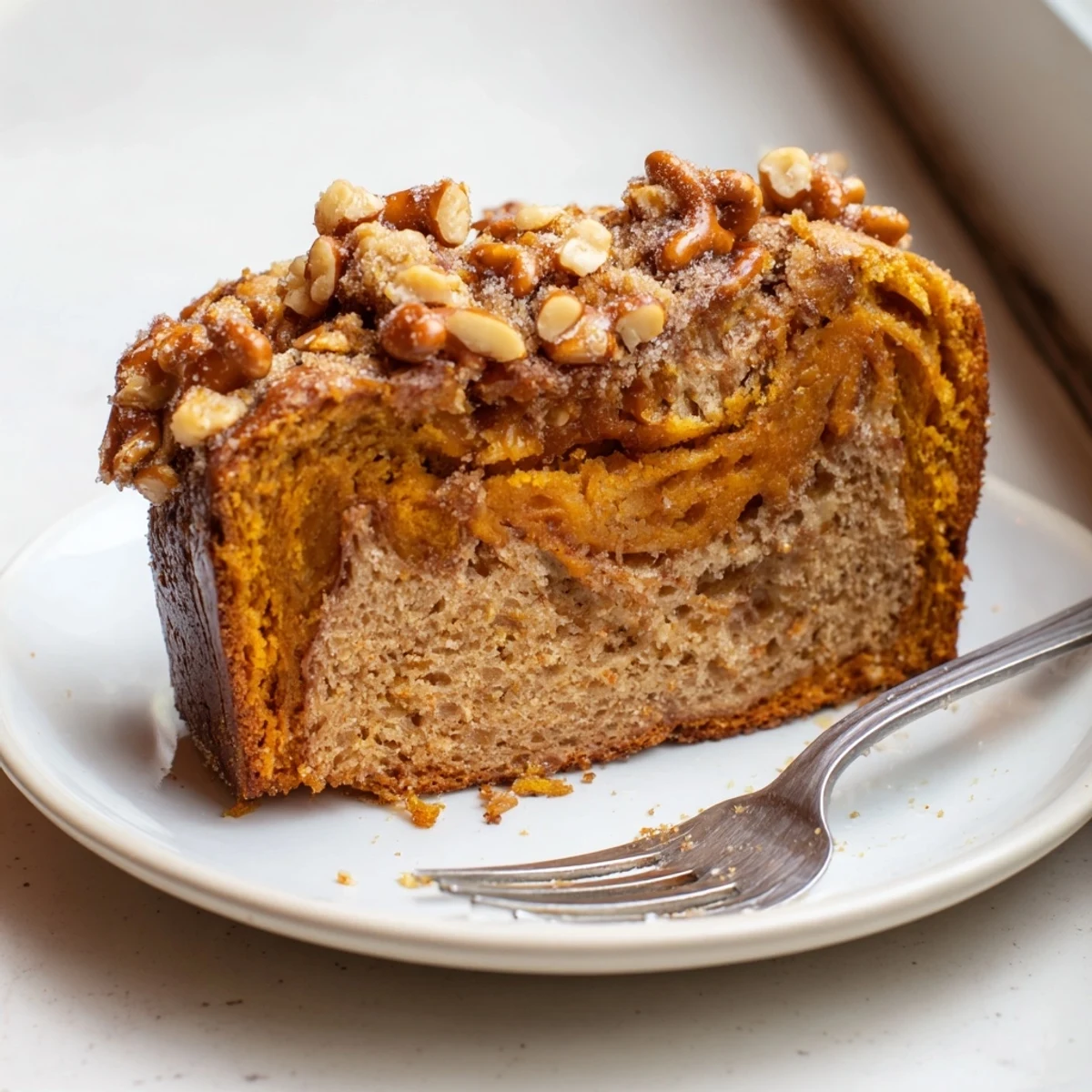 Sweet Potato Cinnamon Pretzel Loaf