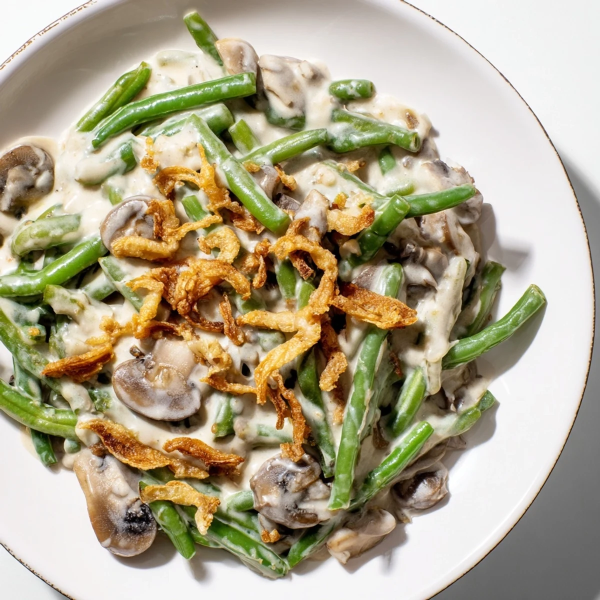 Old-School Green Bean Casserole