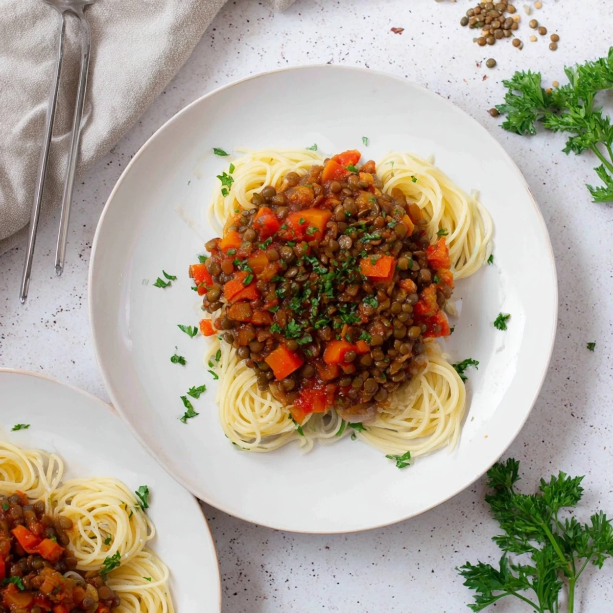 Hearty Lentil Bolognese Classic
