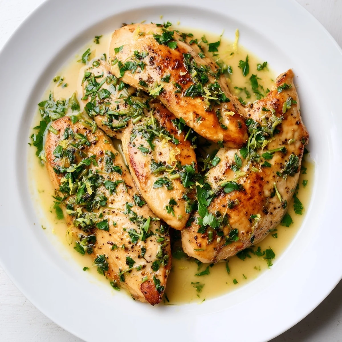 Lighter Creamy Tarragon Chicken