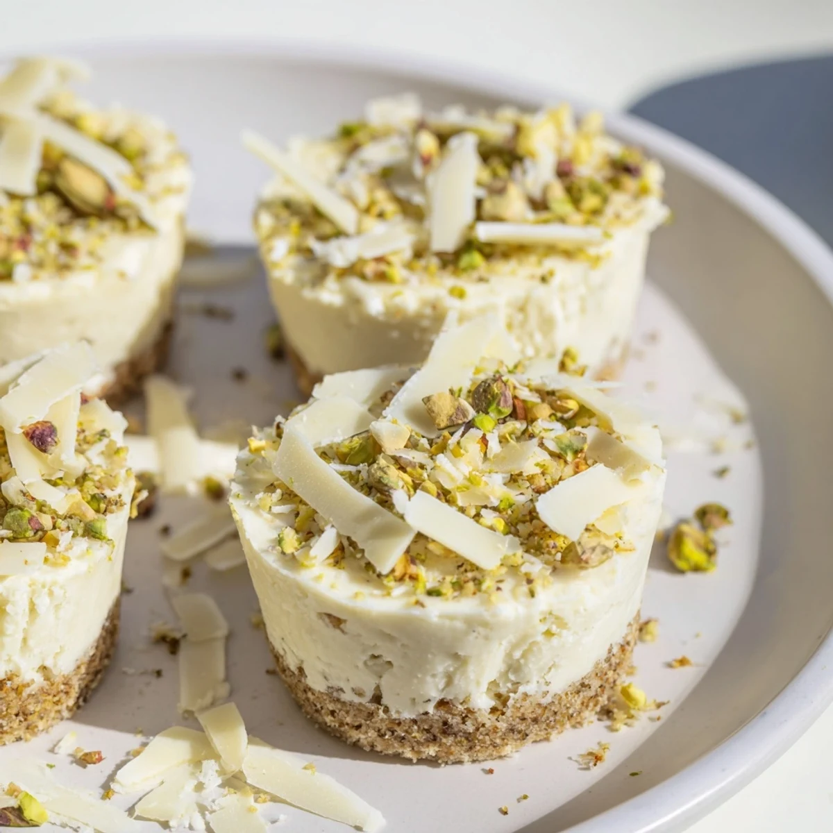 Pistachio Cheesecake Bites