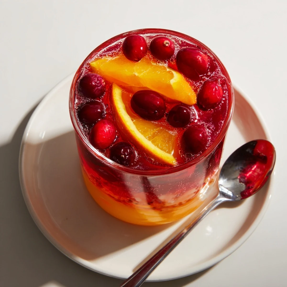 This festive drink, 3-Ingredient Holiday Punch, features a ruby red hue—perfect for your celebration.