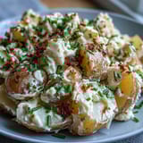 Classic Deviled Egg Potato Salad