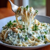 Creamy Cabbage Alfredo