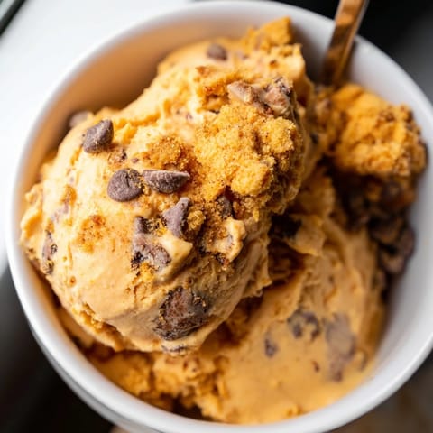Pumpkin Chocolate Chip Muffin Ice Cream