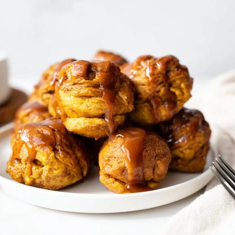 Maple Bourbon Flaky Pumpkin Muffin Balls