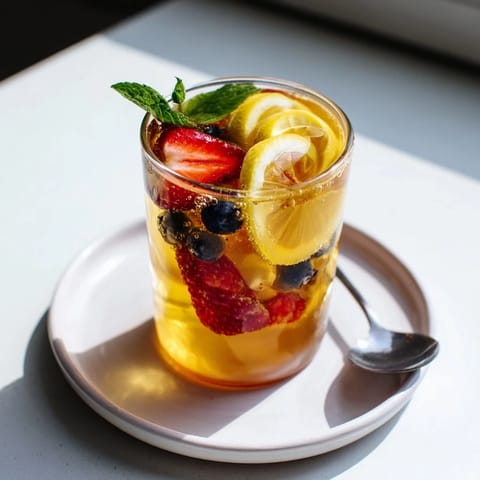 Colorful fermented drinks showcasing fresh berries and ginger for a unique flavor.  