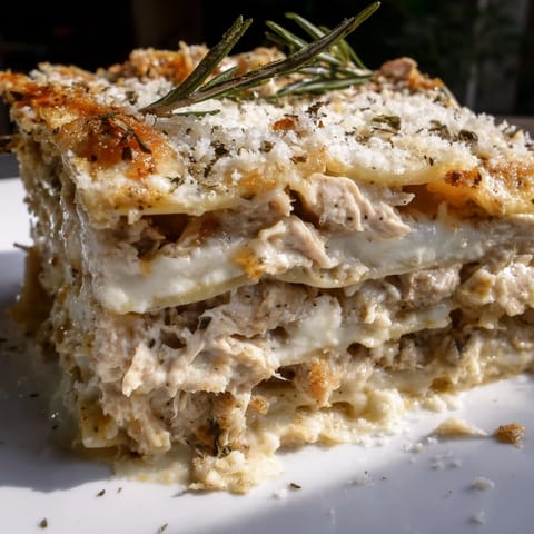 Rosemary Chicken Lasagna Layers