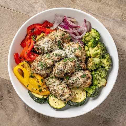 Garlic Parmesan Chicken Bites