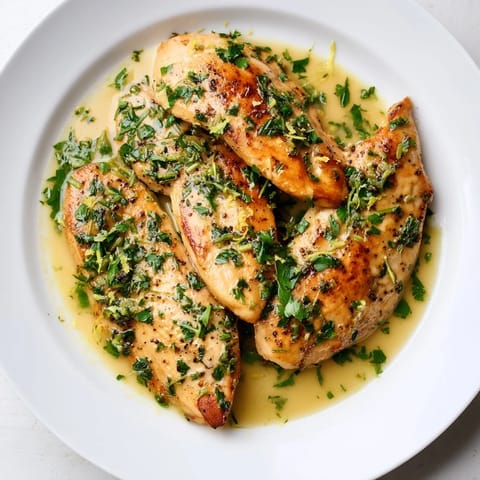 Lighter Creamy Tarragon Chicken
