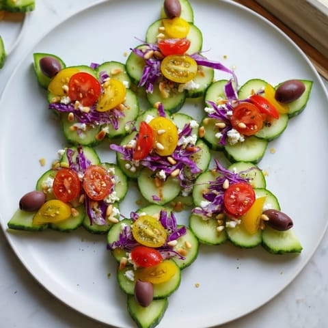 Star of David Salad Platter