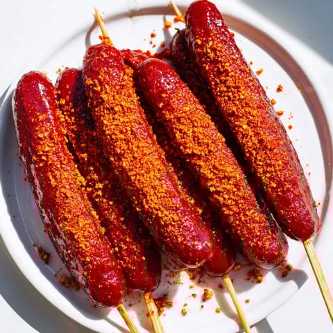 Chamoy Tajín Pickle Sticks