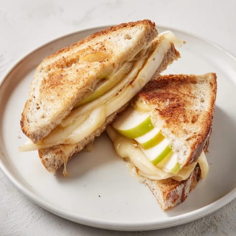 Brie and Apple Grilled Cheese