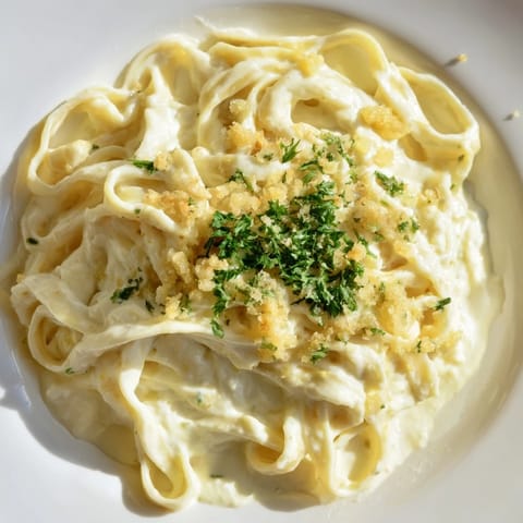 Pasta Alfredo Cottage Hack