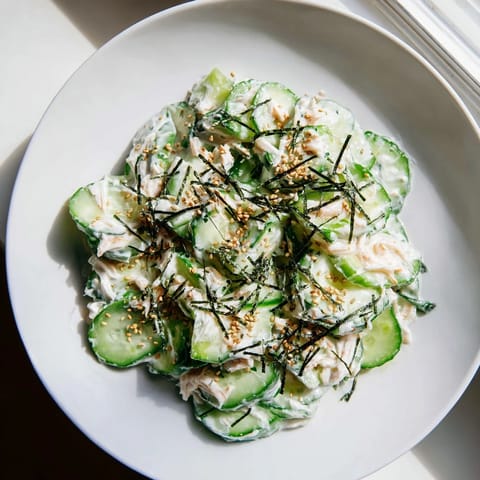 California Roll Cucumber Salad