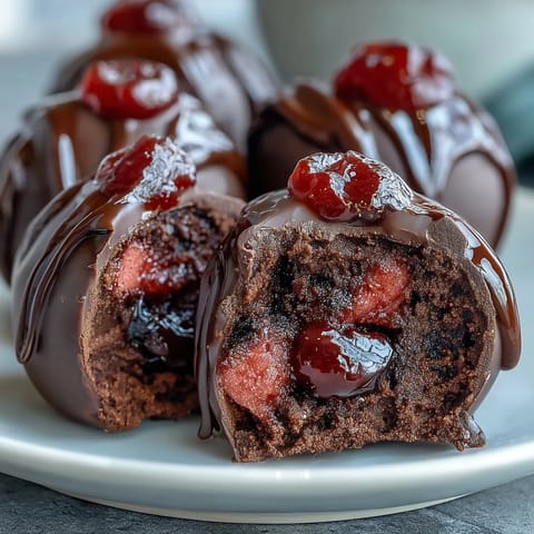 Dubai Chocolate Strawberry Truffles
