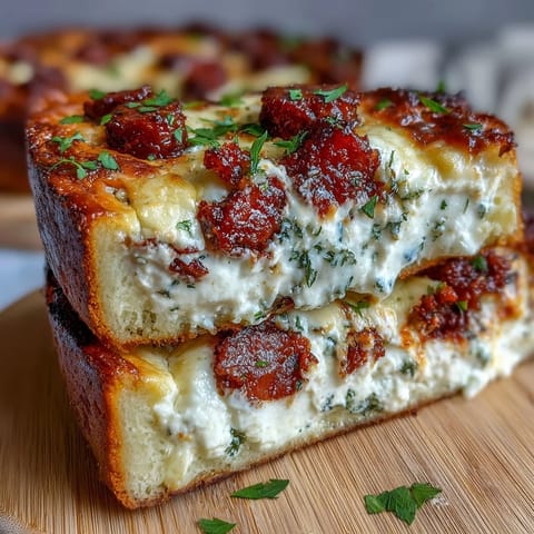 Italian Easter Pie Ricotta Salami