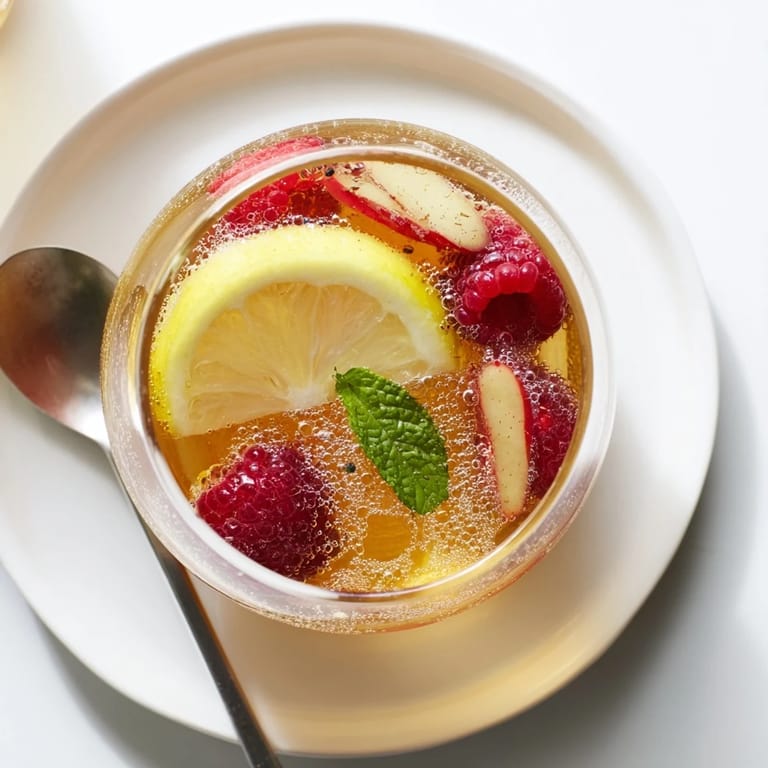 Bright jars of kombucha-style mocktails bursting with natural fizz and herbal notes.