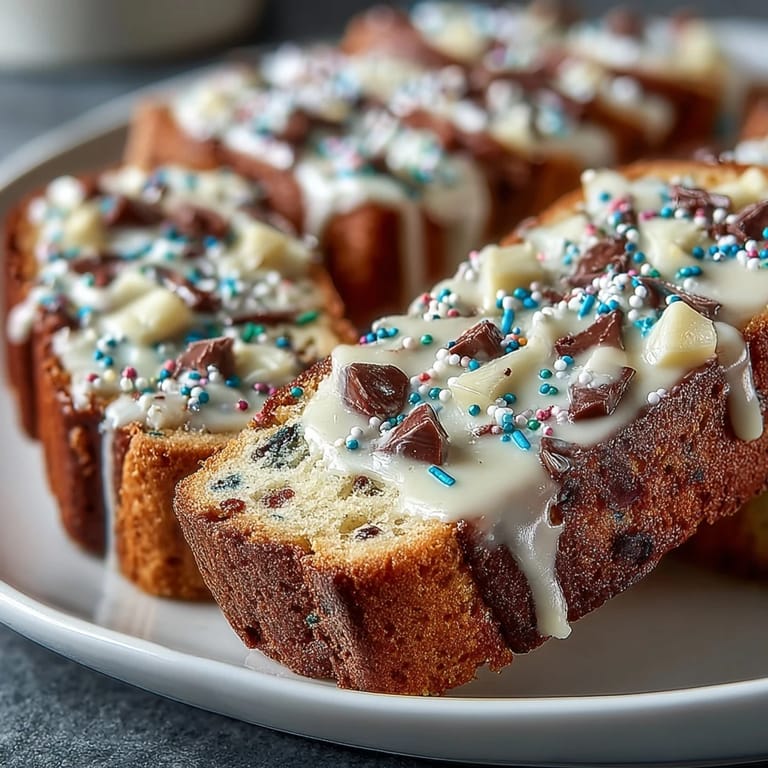 Buttery St. Patricks Day Rainbow Cookie Bars layered with vibrant sprinkles for a festive dessert.